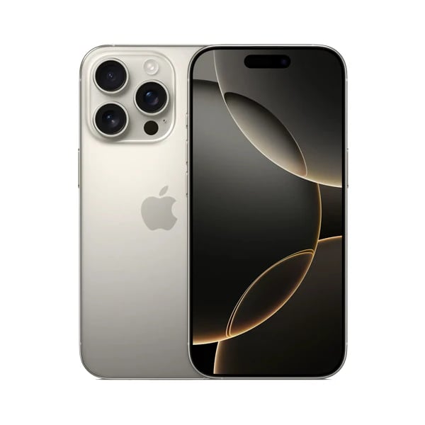 Apple iPhone 14 Pro Max in Gold, featuring a sleek design with a glass front and back, showcasing a stunning Super Retina XDR display. The device has three rear cameras and a premium finish, ideal for tech enthusiasts.