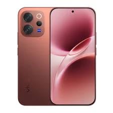 Vivo V27 Pro smartphone in a stunning copper color with a sleek design. Features a triple camera setup on the back, a vibrant display, and a modern aesthetic. Ideal for photography enthusiasts and tech lovers.