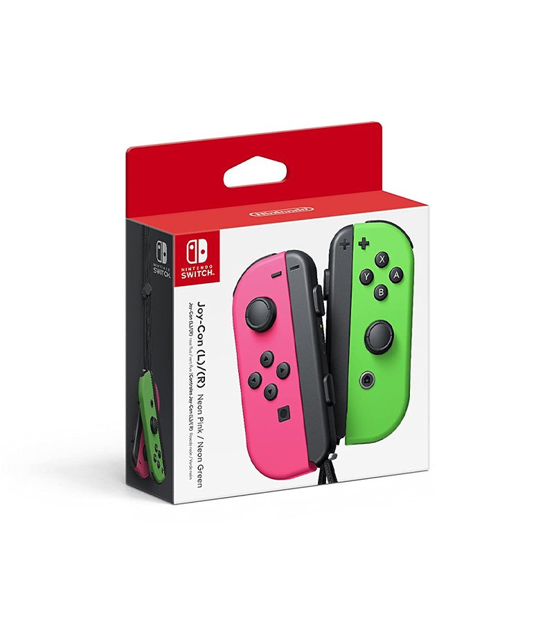 Nintendo Joy-Con (L/R) Neon Pink / Neon Green Brand New