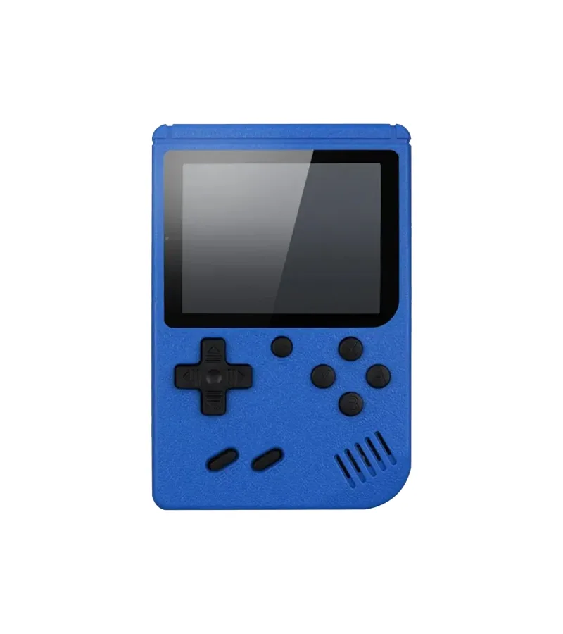 400 Game in 1 Portable Mini Retro Game Console Blue Brand New